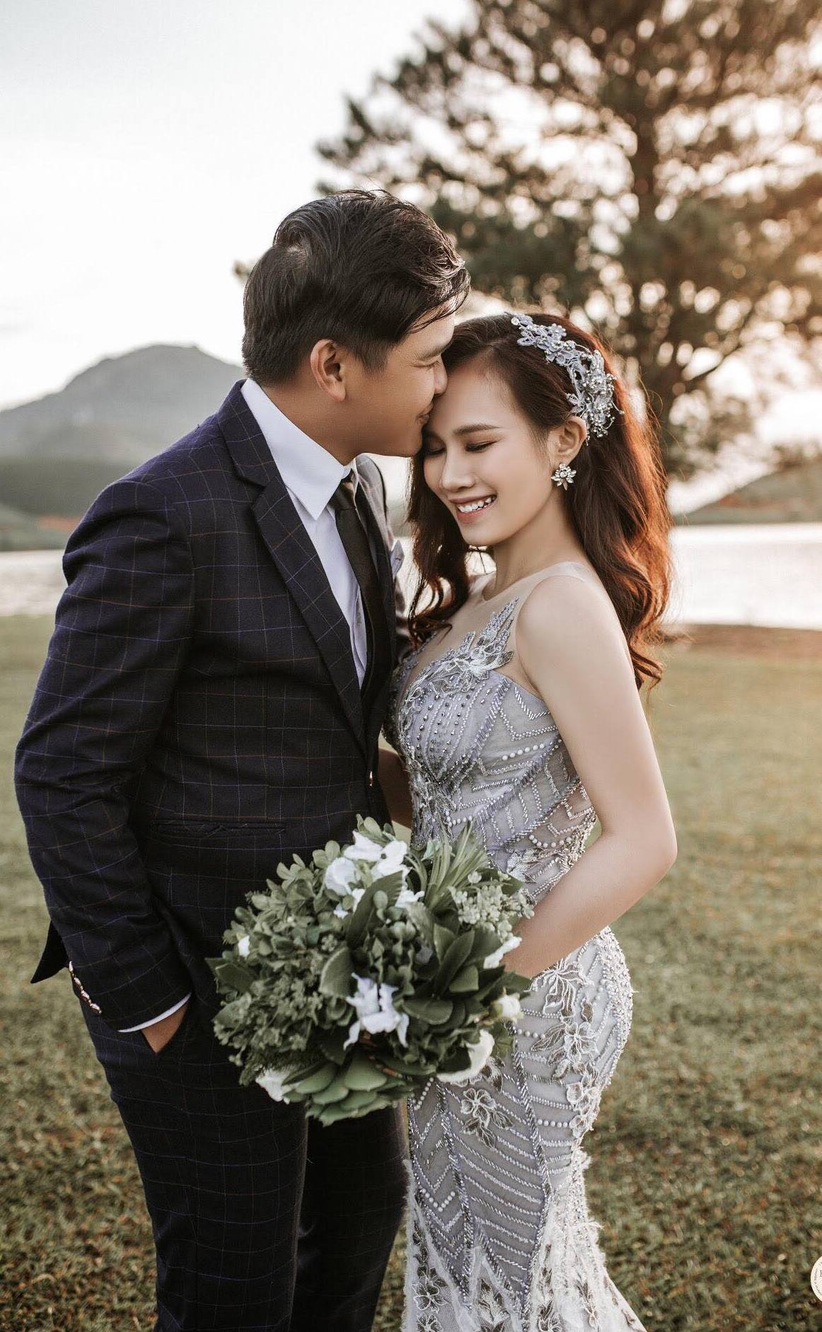 Anh cuoi cua Vo Thanh Hoa va Mai Bao Ngoc anh 5