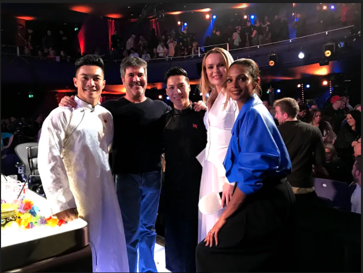 Quoc Co Quoc Nghiep bieu dien Britain's Got Talent anh 1