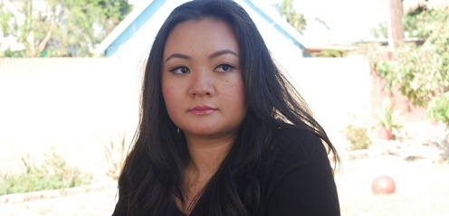 'Be' Xuan Mai voc dang tron tria dong phim 'Cali mua hoa vang' hinh anh