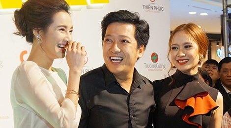 Thanh Thuy: 'Toi phai nan ni Truong Giang moi duoc dong chung phim' hinh anh