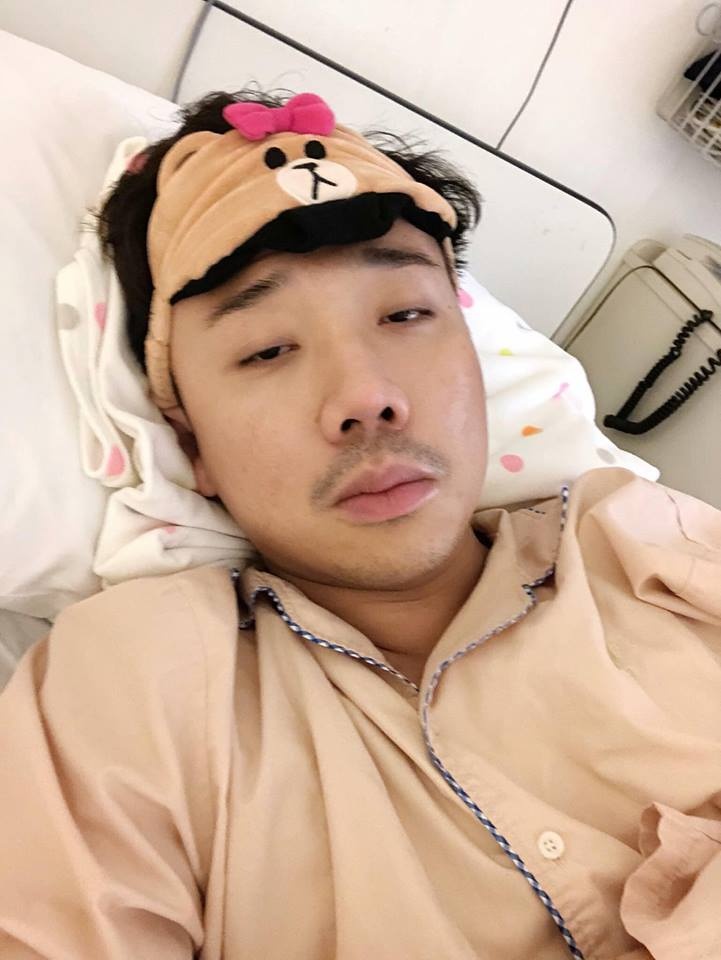 Tran Thanh nhap vien anh 1