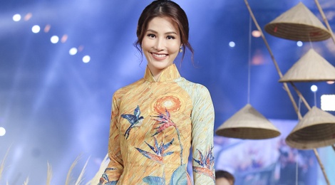 Do My Linh, Diem My 9X va nhieu nghe si mac ao dai du Le hoi hinh anh