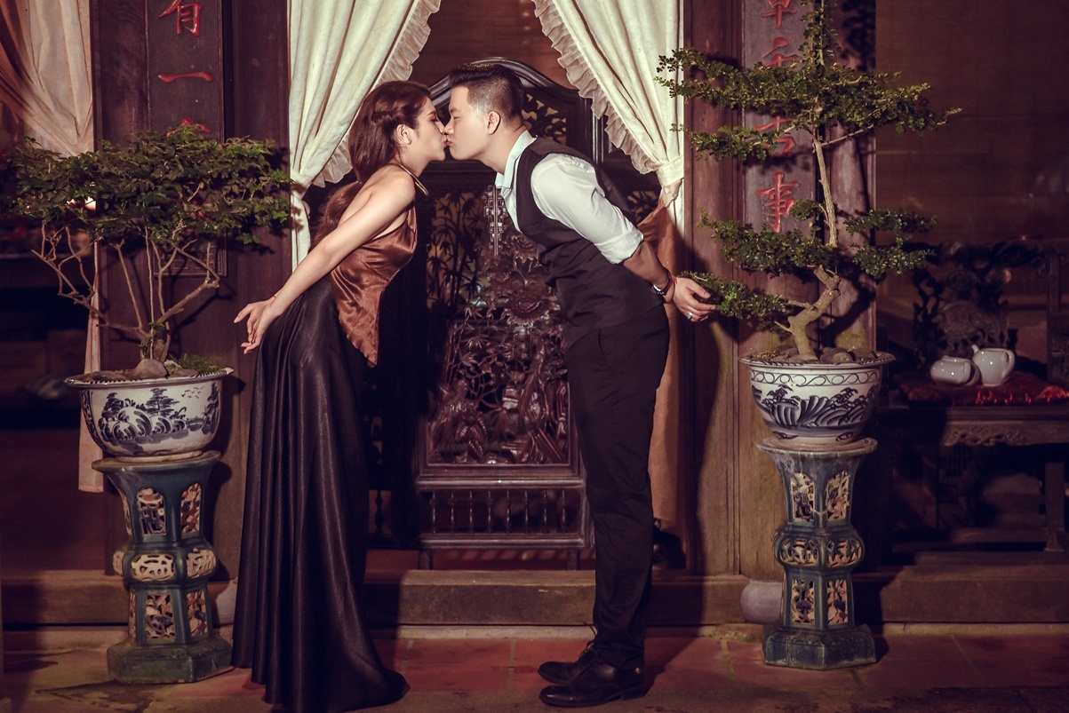 Anh cuoi cua ca si To Ny va chong phi cong anh 2