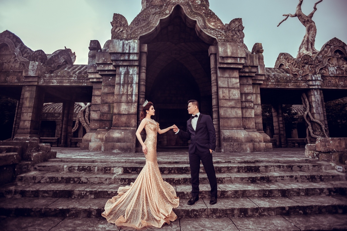 Anh cuoi cua ca si To Ny va chong phi cong anh 8