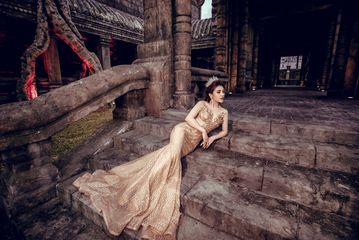 Anh cuoi cua ca si To Ny va chong phi cong anh 9