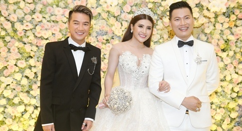 Dam Vinh Hung, Hari Won du le cuoi cua To Ny o Sai Gon hinh anh