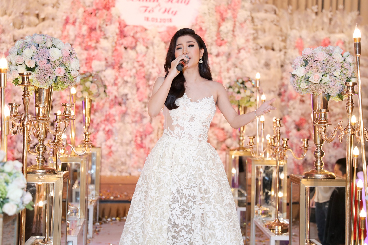 Dam Vinh Hung du le cuoi cua To Ny anh 12