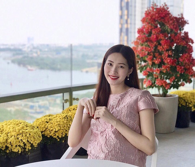 Dang Thu Thao sinh con gai anh 1