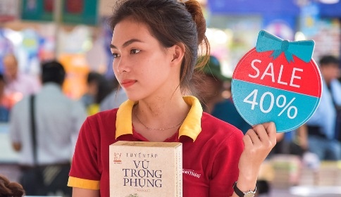 'Ban pha gia la ton dong lon nhat cua Hoi sach TP.HCM nam nay' hinh anh