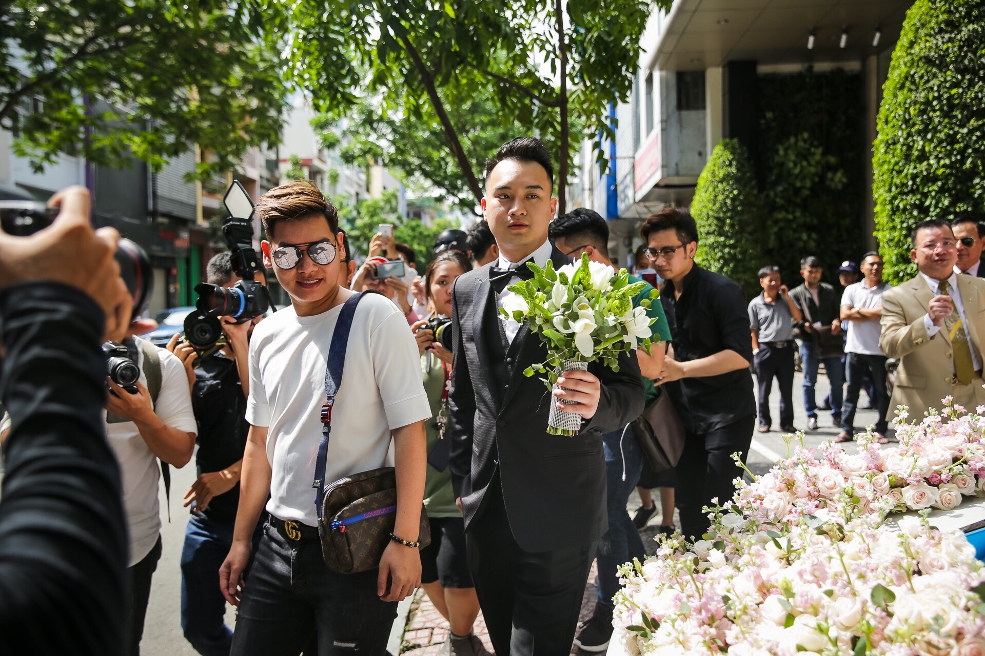 Dam cuoi Diep Lam Anh o Sai Gon anh 11