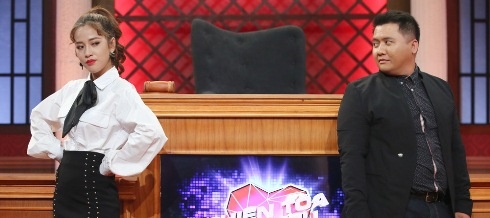 Dien vien hai Puka va ban trai khien Tran Thanh, Viet Huong tranh cai hinh anh