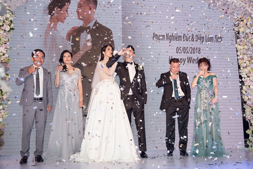 Đám cưới Diệp Lâm Anh và thiếu gia ảnh 10 Dam cuoi Diep Lam Anh va thieu gia anh 10