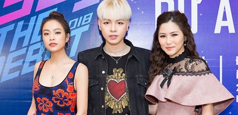 Duc Phuc, Huong Tram, Hoang Thuy Linh tim kiem nghe si giai tri moi hinh anh