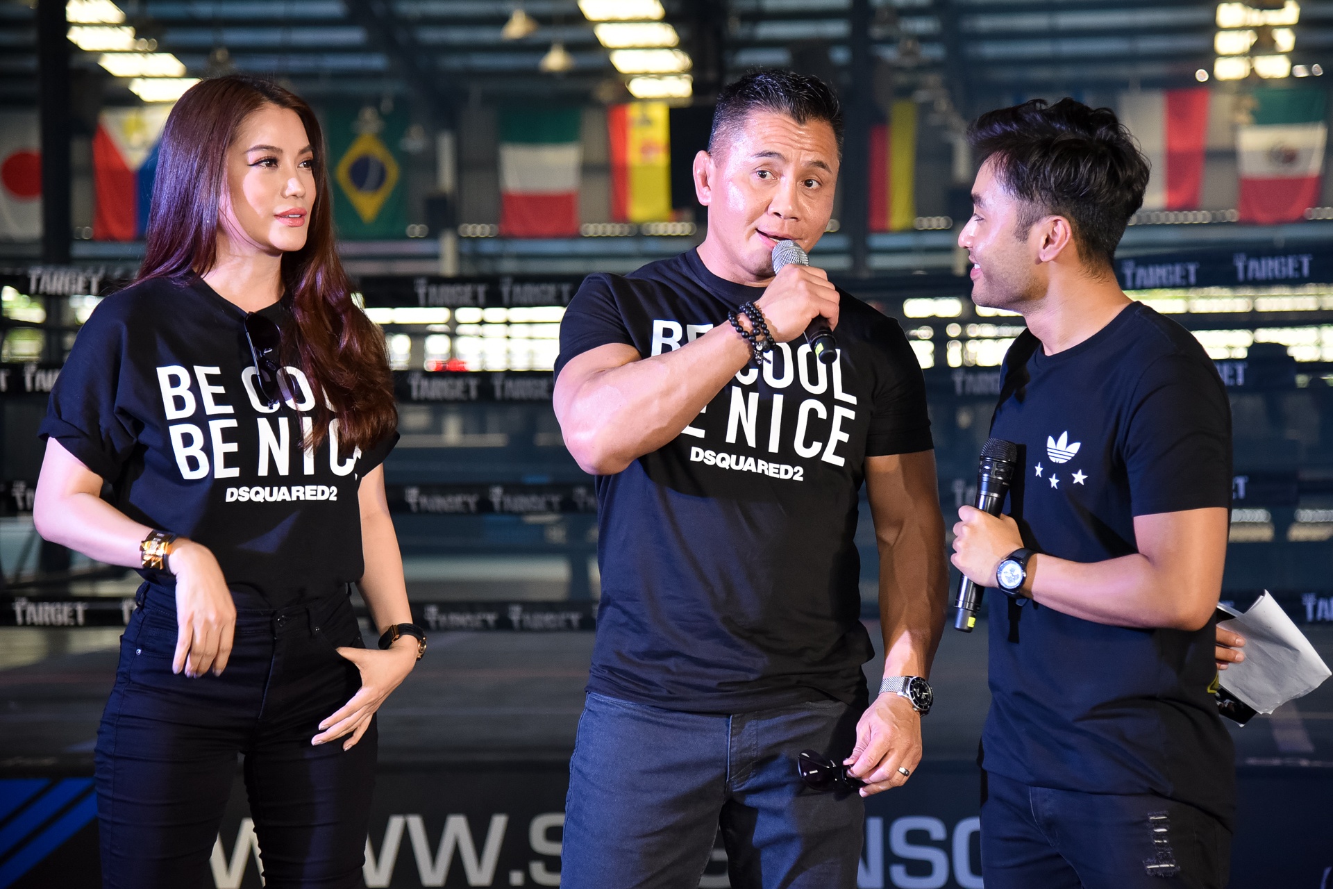 Cung Lê đấu võ ở sự kiện ảnh 2 Cung Le dau vo o su kien anh 2