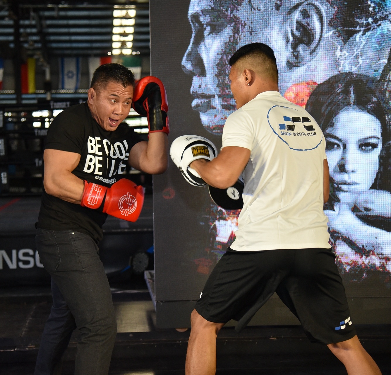 Cung Lê đấu võ ở sự kiện ảnh 6 Cung Le dau vo o su kien anh 6