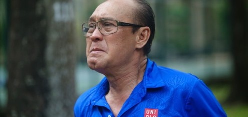 Duy Phuong buc xuc den Toa an lam viec ve vu kien Sau anh hao quang hinh anh