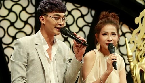 Khuong Ngoc va tinh cu Kha Nhu tai hop tren ghe nong Nhac hoi song ca hinh anh