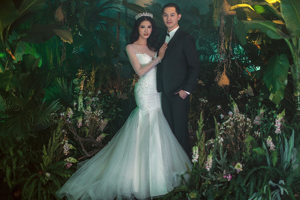 Anh cuoi cua Trang Tran va ong xa anh 8