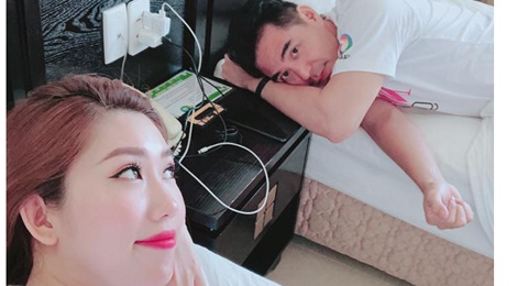 Trung Dung, Thuy Ngan noi gi truoc tin ngu chung phong khi quay phim? hinh anh