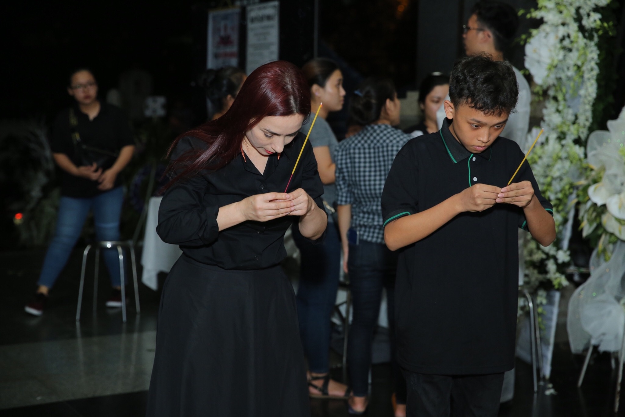 dam tang nghe si Thanh Hoang anh 1