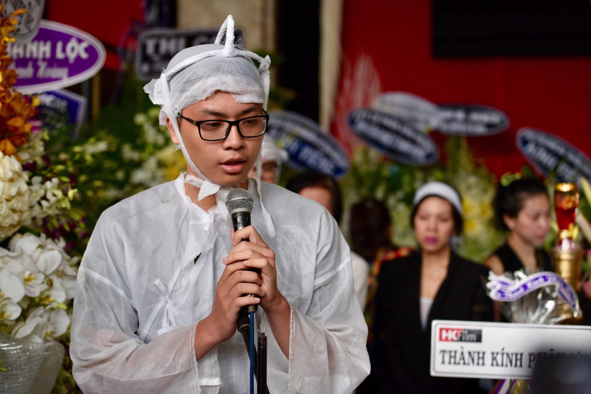 Dam tang nghe si Thanh Hoang anh 6