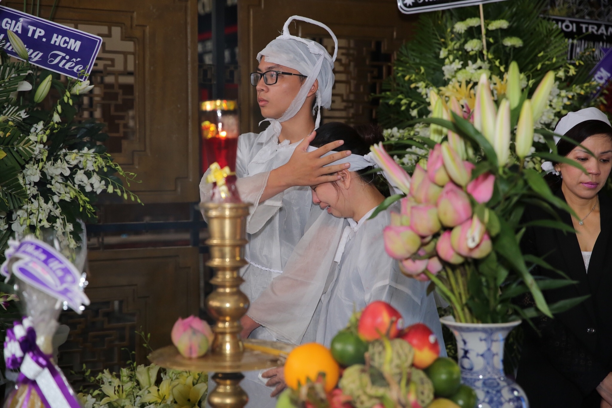 Dam tang nghe si Thanh Hoang anh 3