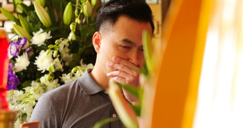 Chi Bao, Thanh Loc nghen ngao den tien biet NSUT Thanh Hoang hinh anh