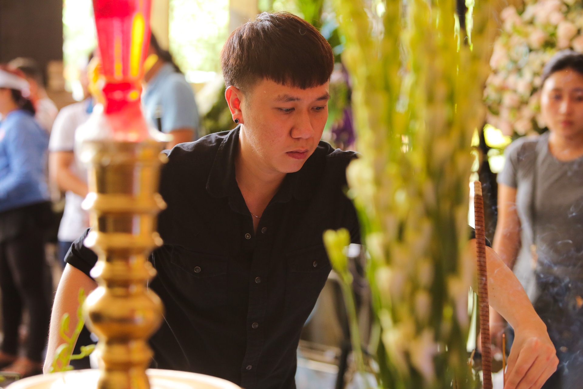 Chi Bao,  Anh Duc den vieng Thanh Hoang anh 6