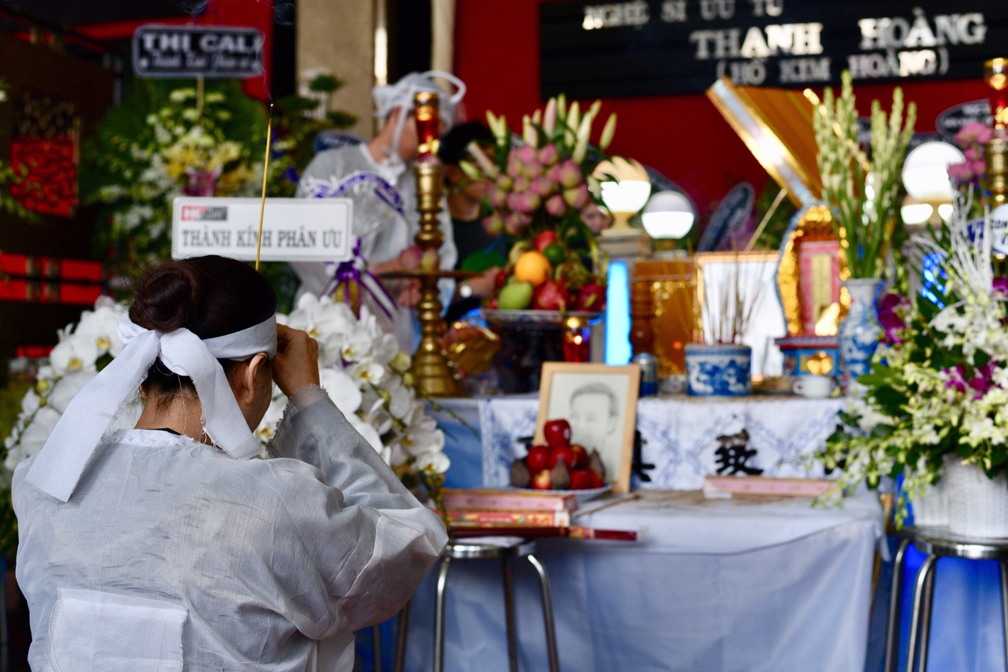 Dam tang nghe si Thanh Hoang anh 8