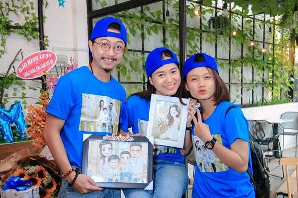 Lam Vy Da khoc khi chong cau hon anh 1