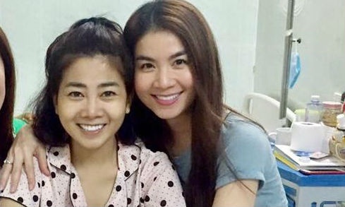 Mai Phuong van nam vien dieu tri, khoi u da giam sau khi dung thuoc hinh anh