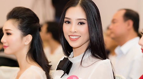 Hoa hau 18 tuoi Tran Tieu Vy: 'Ai che hoc kem, toi de ngoai tai' hinh anh