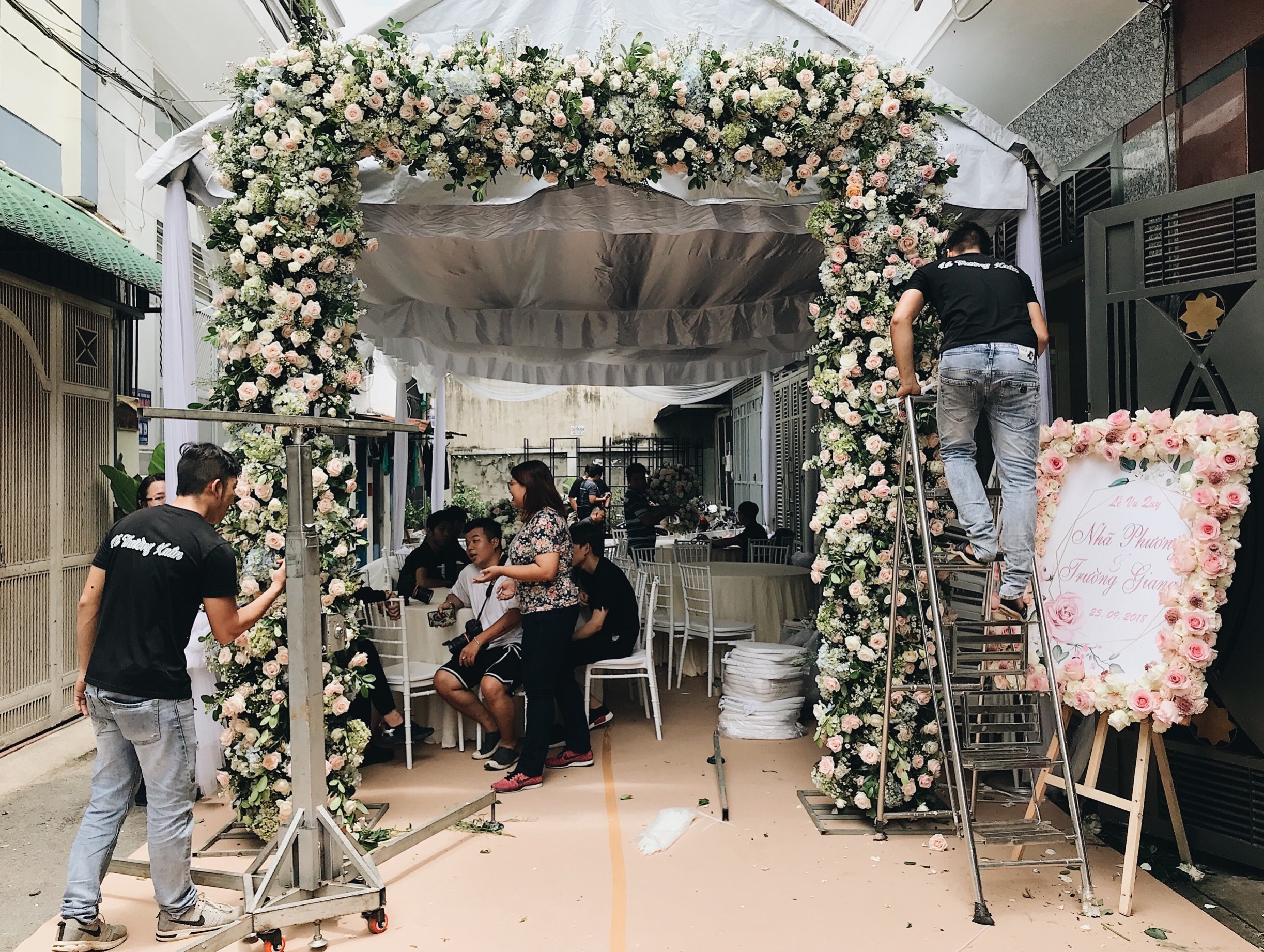 Dam cuoi Truong Giang,  Nha Phuong anh 1