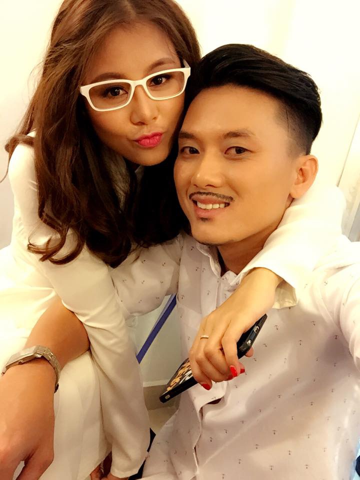 Moi tinh Nam Thu va Quach Ngoc Tuyen anh 2