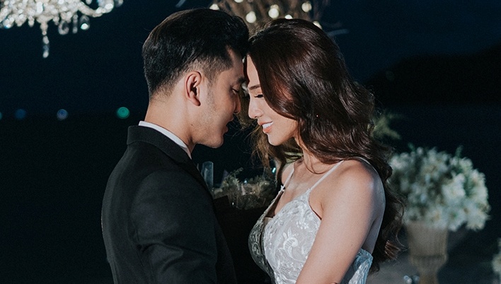 Ung Hoang Phuc cau hon lang man Kim Cuong hinh anh