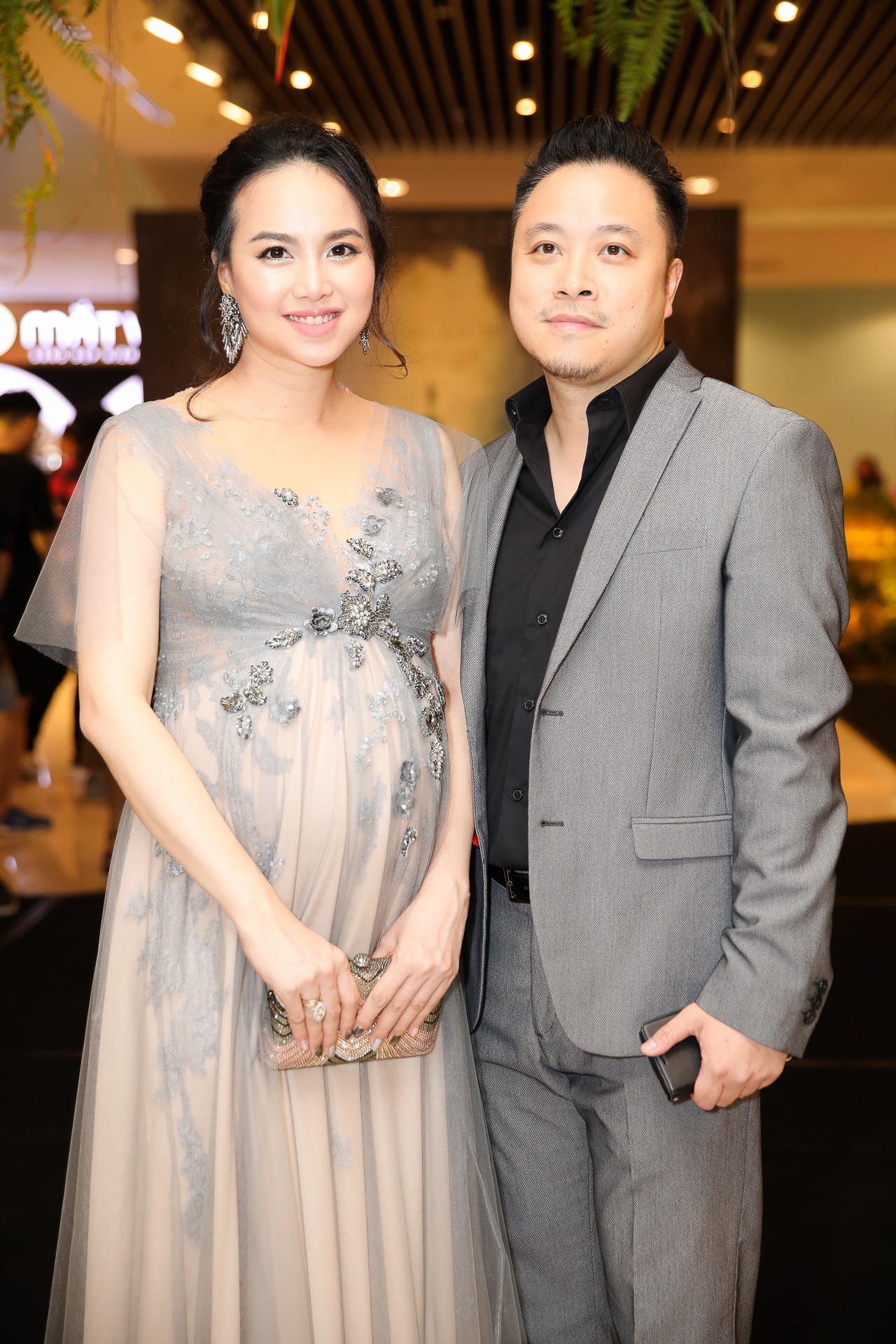 Dinh Ngoc Diep mang thai o thang thu 9 anh 1