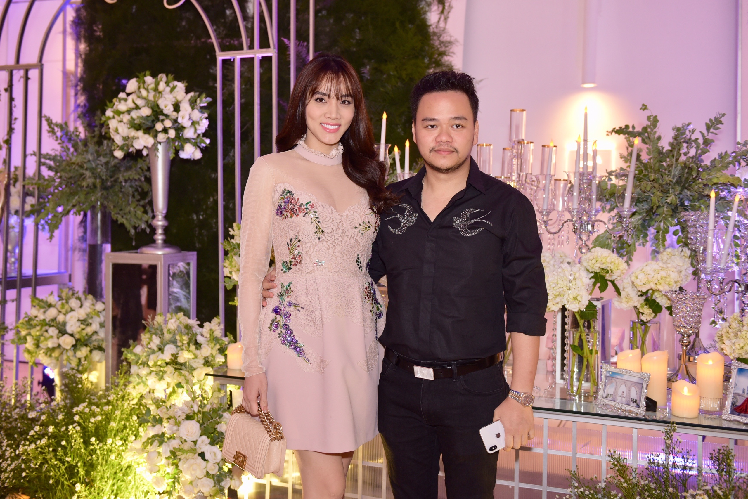 Sao Viet du dam cuoi Ung Hoang Phuc va Kim Cuong anh 4