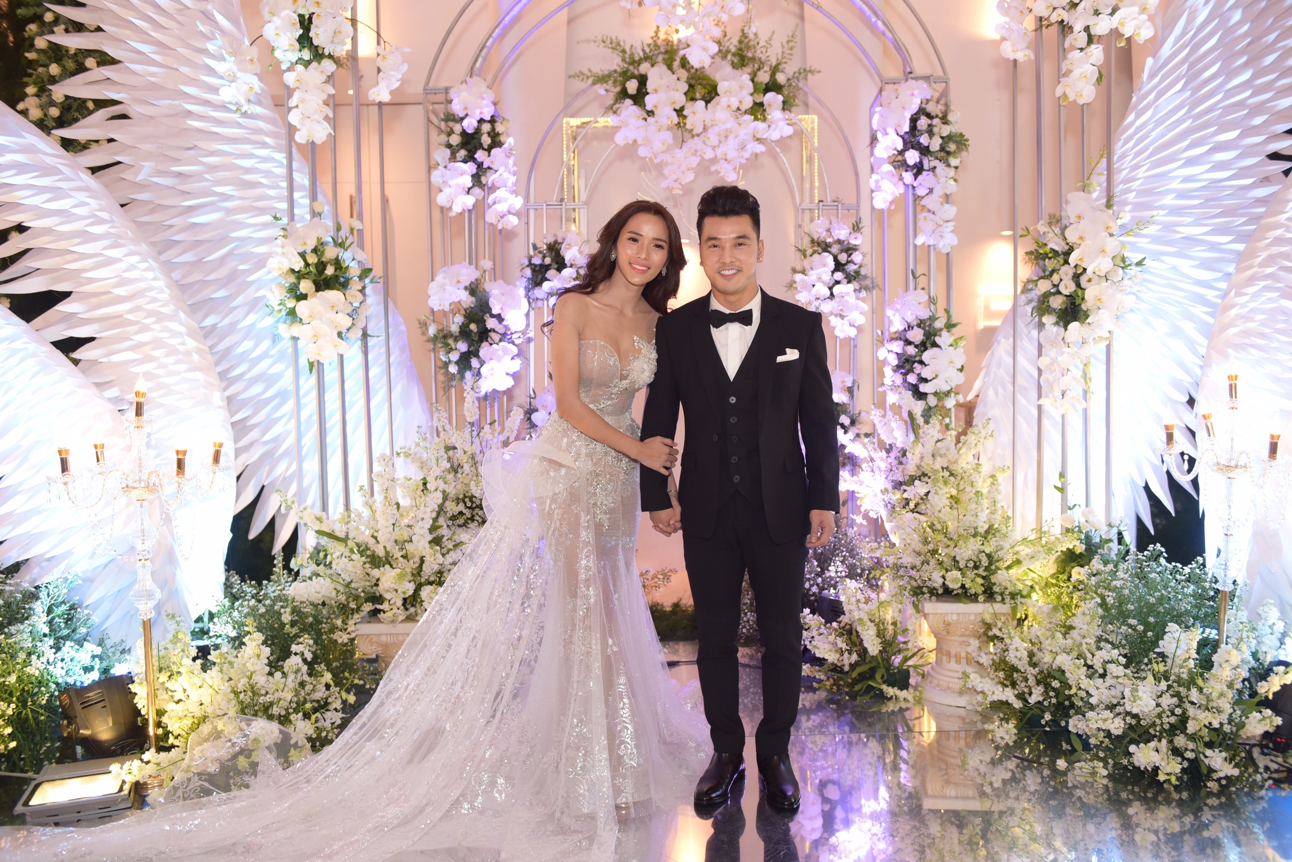 Dam cuoi Ung Hoang Phuc va Kim Cuong anh 7