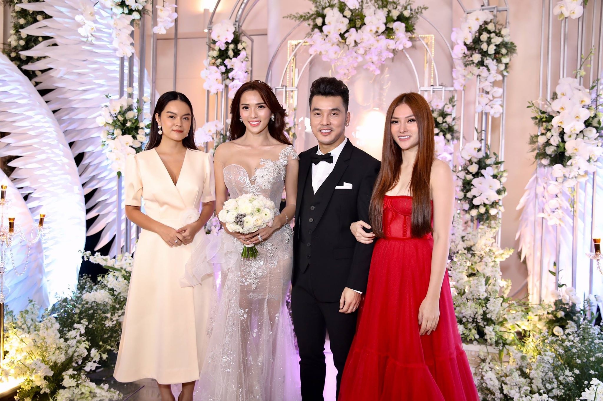 Sao Viet du dam cuoi Ung Hoang Phuc va Kim Cuong anh 8