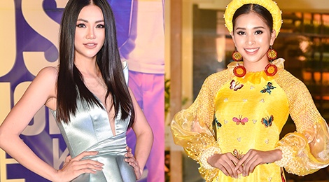 Hoa hau Tieu Vy nen na, Phuong Khanh goi cam o su kien thoi trang hinh anh