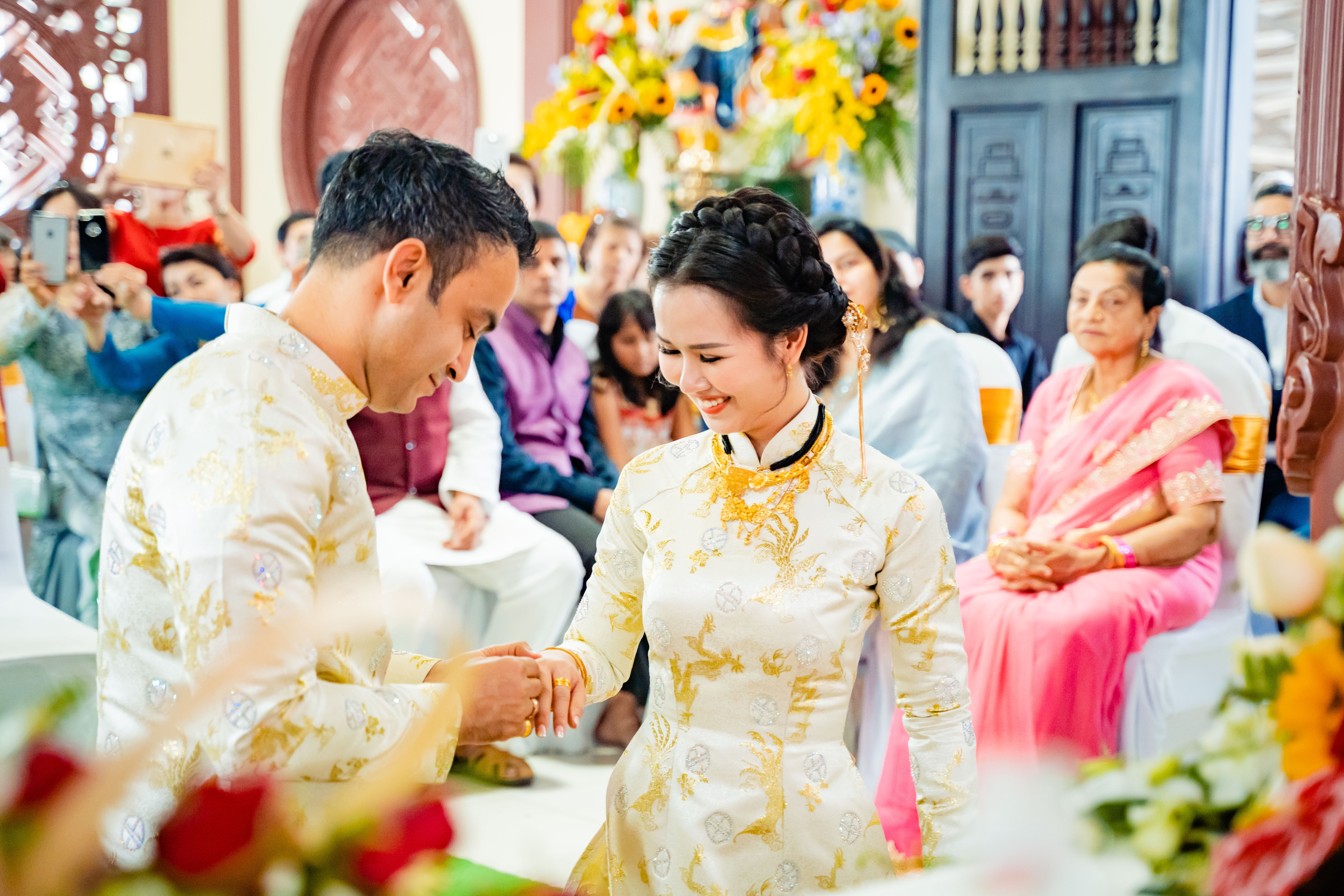 Vo Ha Tram cuoi doanh nhan An Do anh 6