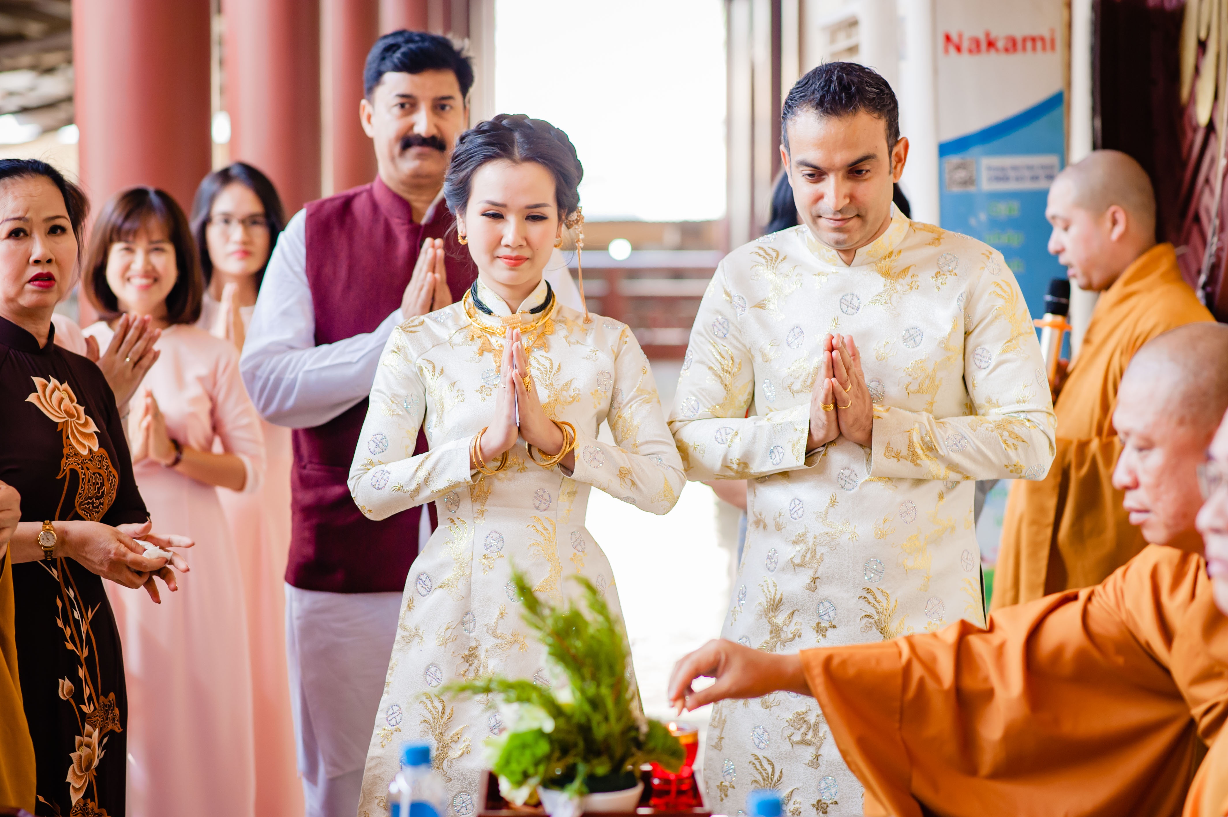 Vo Ha Tram cuoi doanh nhan An Do anh 3