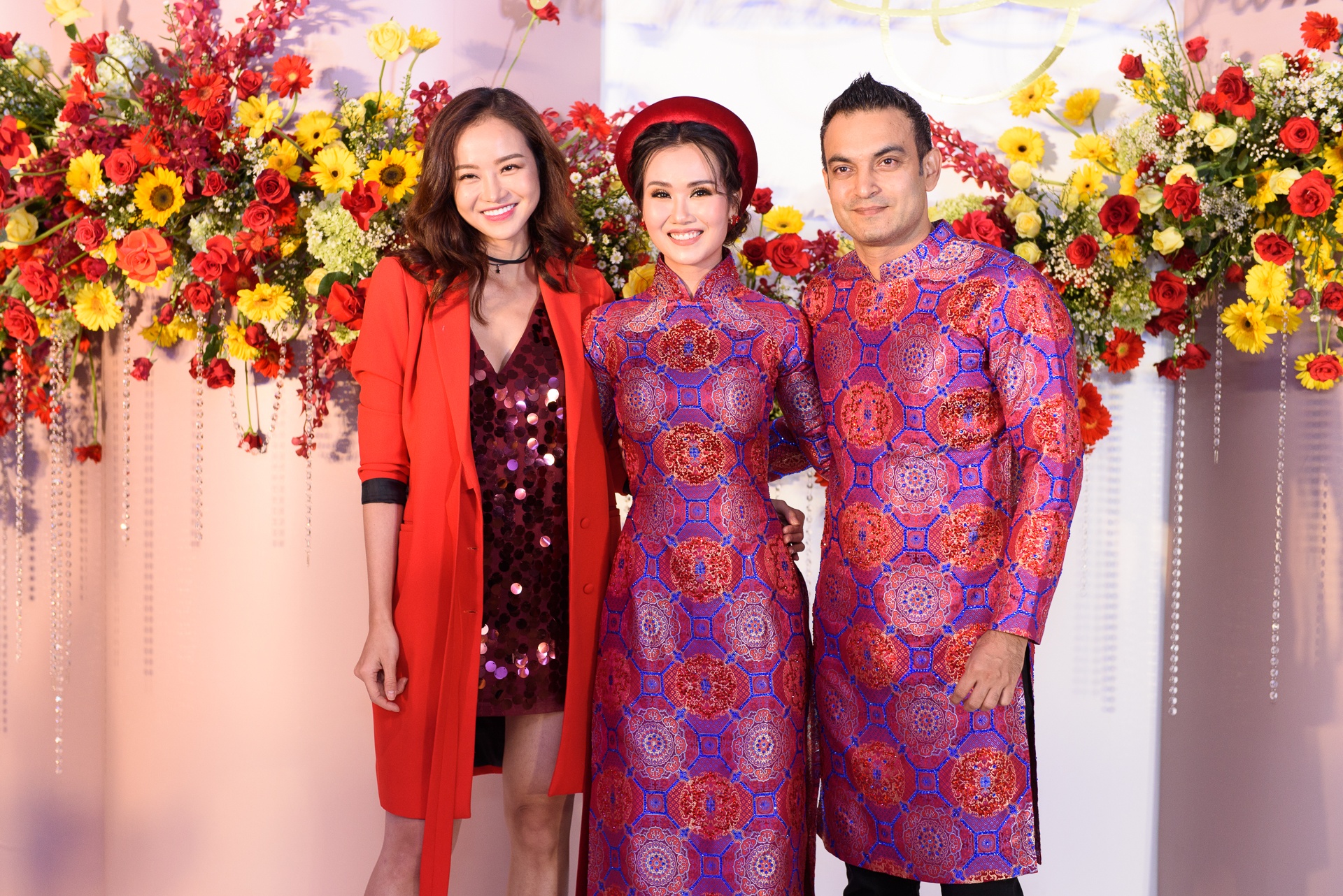 Dam cuoi Vo Ha Tram va chong An Do anh 13