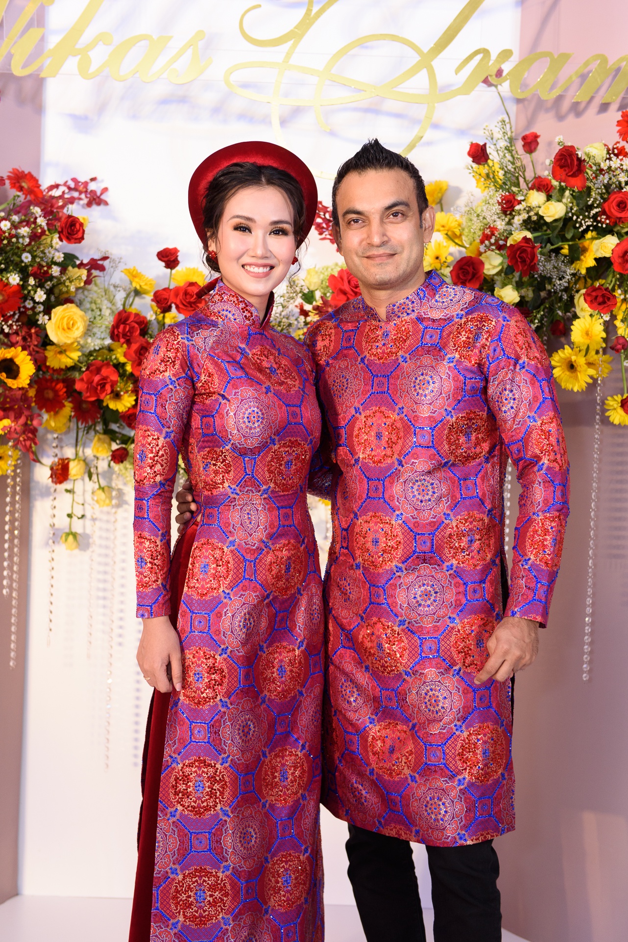 Dam cuoi Vo Ha Tram va chong An Do anh 5