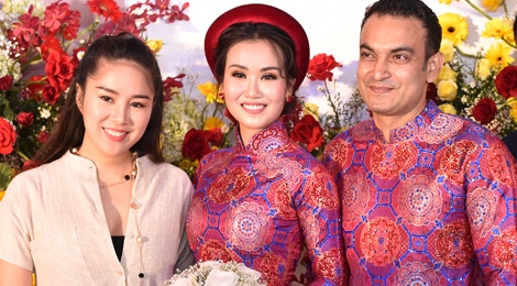 Le Phuong, Hoa Minzy du tiec cuoi ca si Vo Ha Tram hinh anh