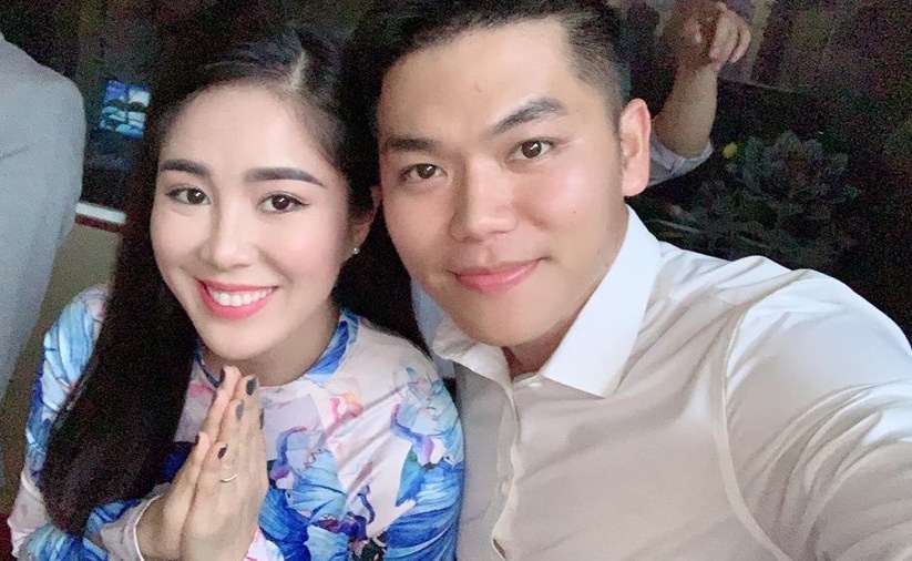 Dien vien Le Phuong ngam thong bao mang bau lan hai voi chong moi cuoi hinh anh