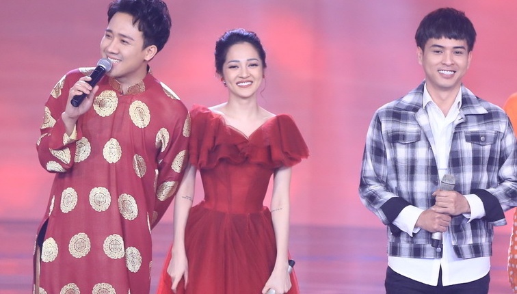 Bao Anh cuoi guong khi Tran Thanh chuc 'som quay ve voi Ho Quang Hieu' hinh anh