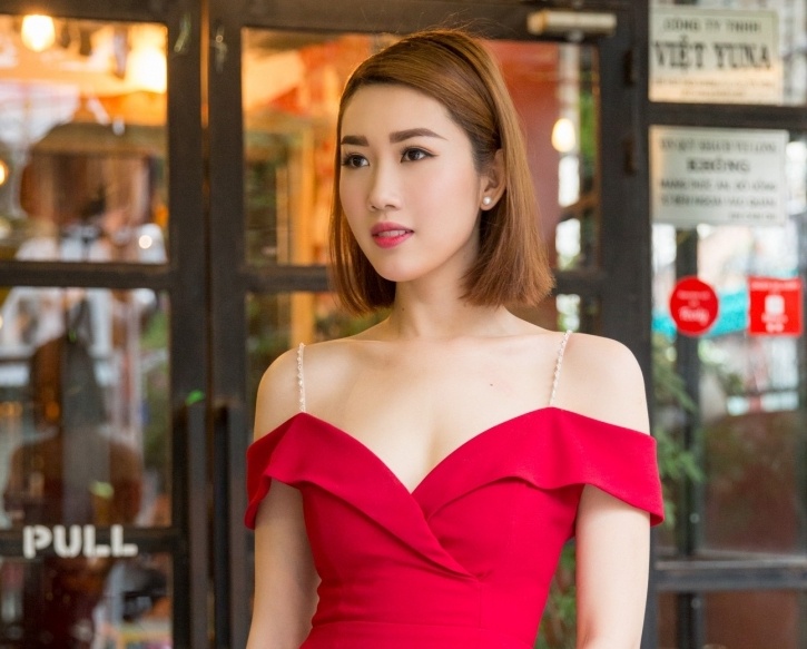 Thuý Ngân khẳng định ai yêu mình là người may mắn ảnh 1 Thuy Ngan khang dinh ai yeu minh la nguoi may man anh 1