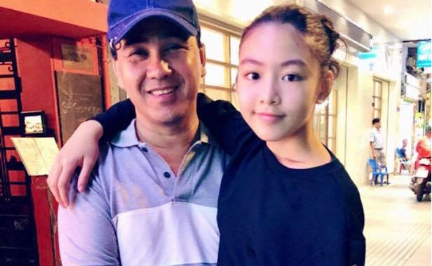 Con gai xinh xan, co nang khieu nghe thuat cua sao Viet hinh anh