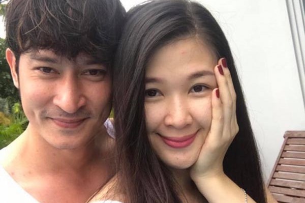 Huy Khanh xin phep vo khi quay canh hon cuong nhiet, xe ao ban dien hinh anh